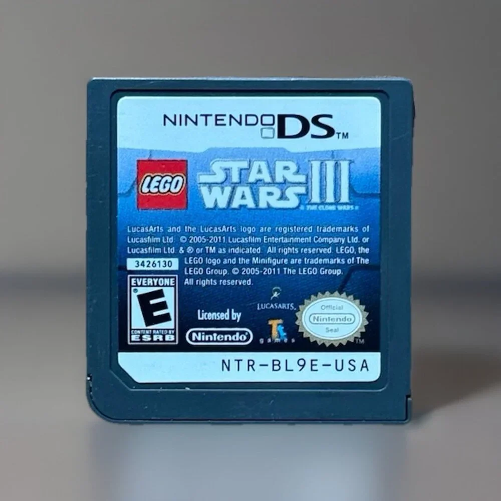 LEGO Star Wars III: The Clone Wars (Nintendo‎ DS, 2011) Working Tested CIB